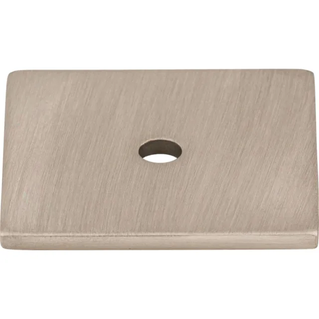 Top Knobs Cabinet Square Backplate 1 1/4 Inch Brushed Satin Nickel