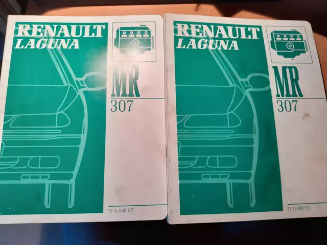 Renault LAGUNA 1 - 1994 : manuel réparation d'atelier mécanique MR307