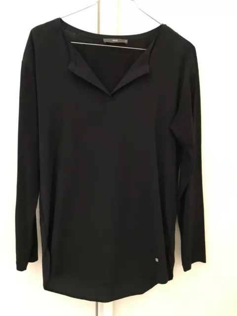 "BRAX" Blusenshirt für Damen, schwarz, Gr. 36   TOP ZUSTAND!