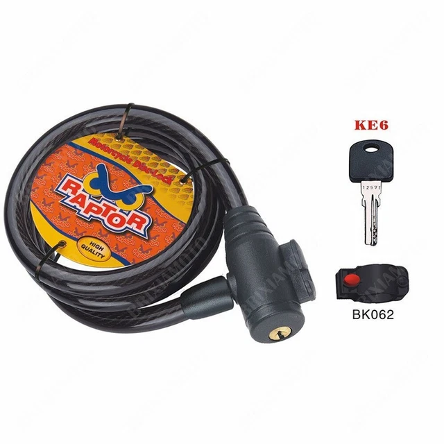 RAPTOR TY 5268 Câble Spirale Ø 8X1500