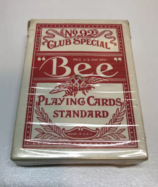 Flamingo Hilton Las Vegas Bee No 92 Red Casino Playing Cards Deck Used In Casino