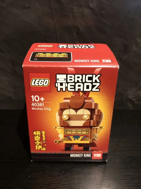 LEGO 🐵 40381 Brickheadz Monkie Kid Monkey King, **Retired** - NEW