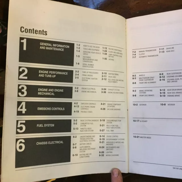 Chiltons Chilton General Motors GM Camaro 1962-92 Repair Manual 8260 BB2d 3