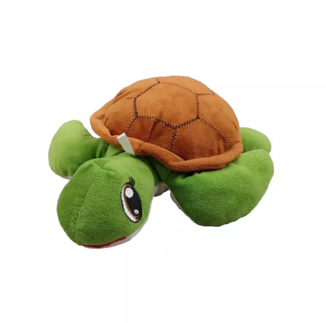 Peluche doudou tortue BOZAMI SANDY vert marron écru 24 cm TTBE