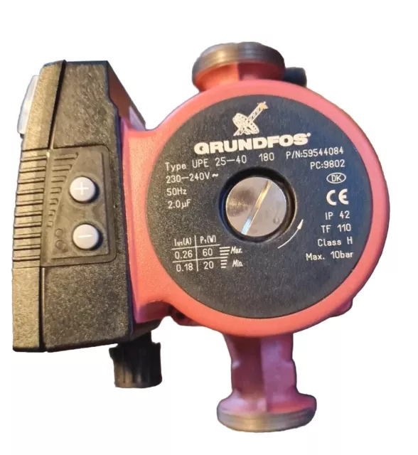 Grundfos Heizungspumpe Pumpe UPE 25 40 180 Serie 59544084 OVP Unbenutzt