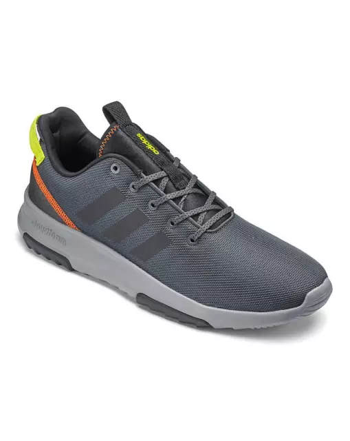 ADIDAS MEN S CF Racer BB9763 Shoes Black UK 6 11 59.99 PicClick UK