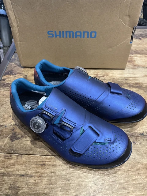SHIMANO XC5W XC501 Women s Mountain Gravel SPD Cycling Shoe Navy Blue Boa New 85.00 PicClick UK