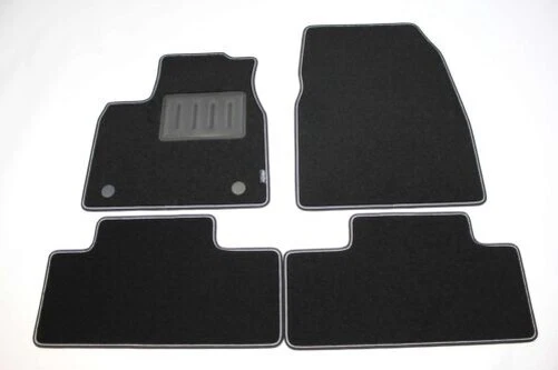 Tapis De Sol Velours Conducteur Noir Pour Renault Megane IV (2016+) - Moto-MOLTICO