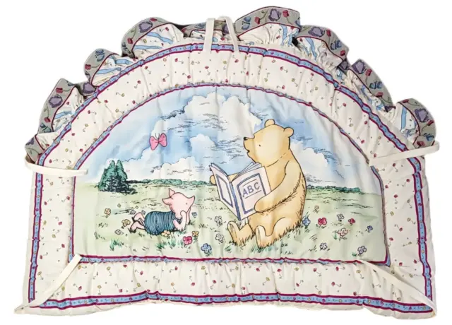 Disney Winnie The Pooh Classic Nursery Wall Hanging Decorative / Headboard Cover