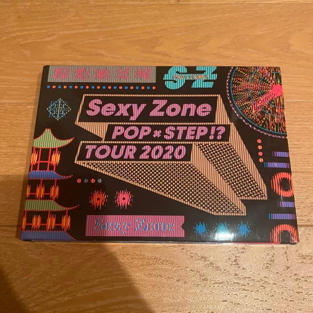 SEXY ZONE POPXSTEP!? TOUR 2020 Blu-ray 2P discs; good condition