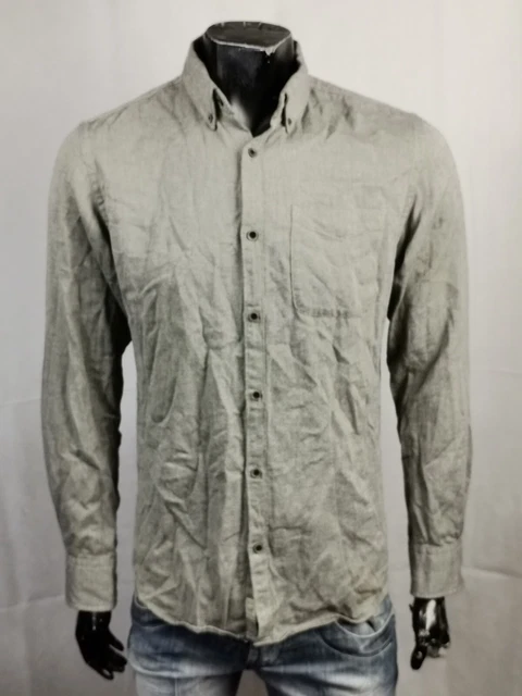 Camicia Uomo Jack & Jones Vintage Trendy Casual Rich Designer Boho Elegante M