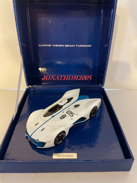 Coffret ALPINE VISION GRAN TURISMO 2015 White / Blue NOREV 1/43