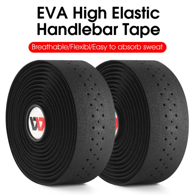 WEST BIKING Soft Bicycle Handlebar Tape PU EVA Road Bike Handle Bar Tape a Pair