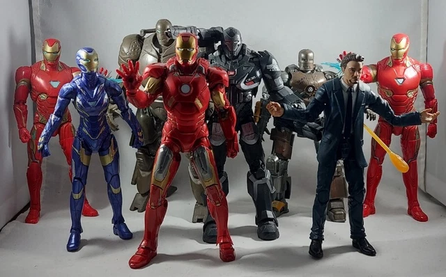 Marvel Legends Iron Man lot Avengers Infinity War Tony Stark War Machine Rescue