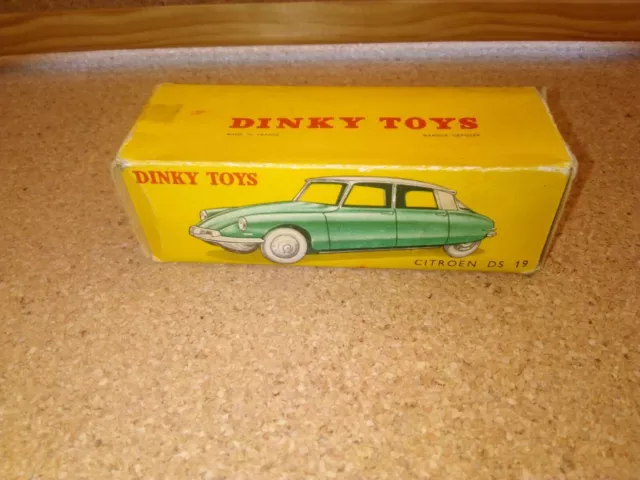 Dinky toys 24C Boite d'origine Citroën DS 19 Made in France Meccano