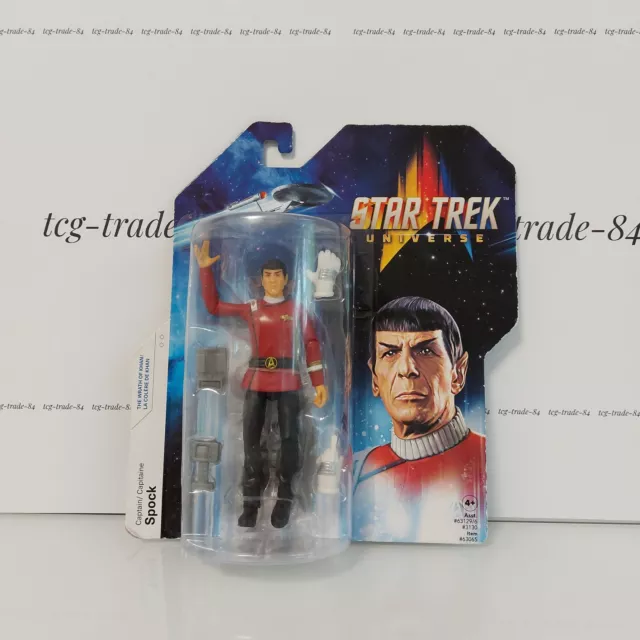 STAR TREK UNIVERSE - CAPTAIN SPOCK Figur - NEU OVP - Playmates 2022 Sammler Top