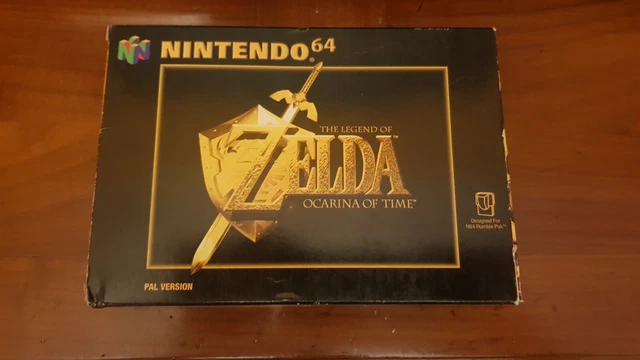 N64 - The Legend Of Zelda: Ocarina Of Time - PAL UKV - Très Bon état (complet)