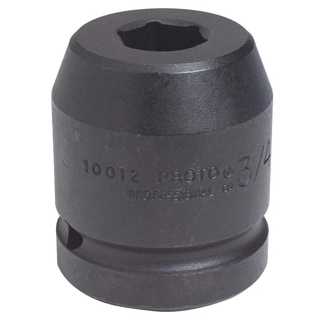 PROTO J10023T Impct Skt,Steel,Blk Oxd,1 7/16 in