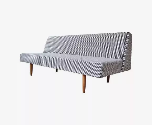 Canapé banquette sofa  vintage 1960 L190 LIT COUCH DANSK DESIGN SCANDINAVE