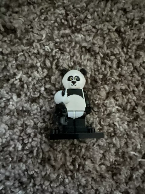 Panda Guy + Teddy Bear Suit Costume Movie Series LEGO® Minifigure figure
