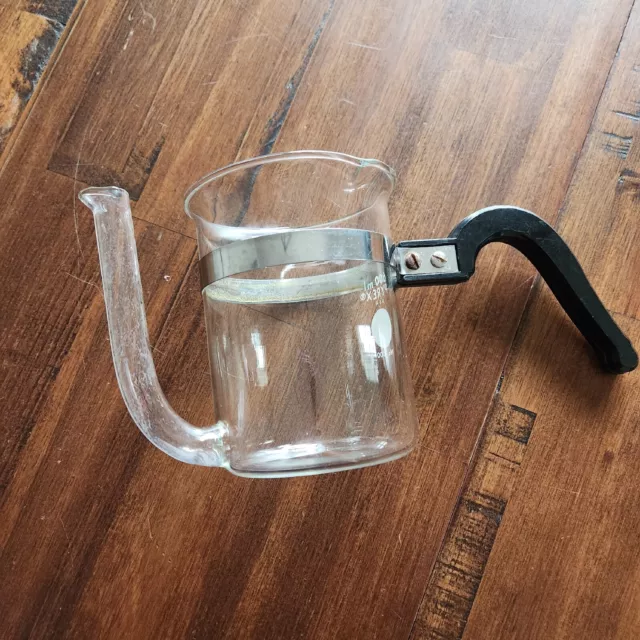 Vintage Pyrex Lab Beaker With Handle And Pour Spout 600ml No 1000 Chemistry