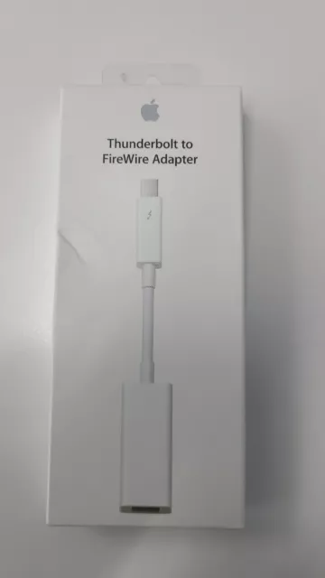 Genuine Apple Thunderbolt to FireWire Adapter A1463 MD464LL/A Genuine Apple Thunderbolt to FireWire Adapter A1463 MD464LL/A