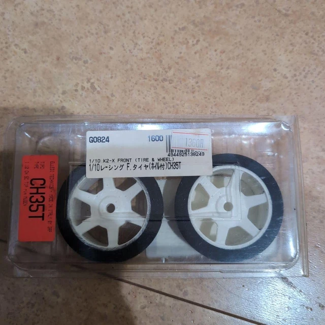 K2-V 1/10 FRONT Rear Tire Set £52.61 - PicClick UK