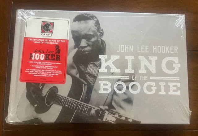 JOHN LEE HOOKER - King of the Boogie (5 CD Set, 2017) SEALED