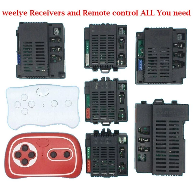 Récepteur 6V 12V 24V 2.4G RC RX37 Kit Complet Pour Voiture Jouet Enfant