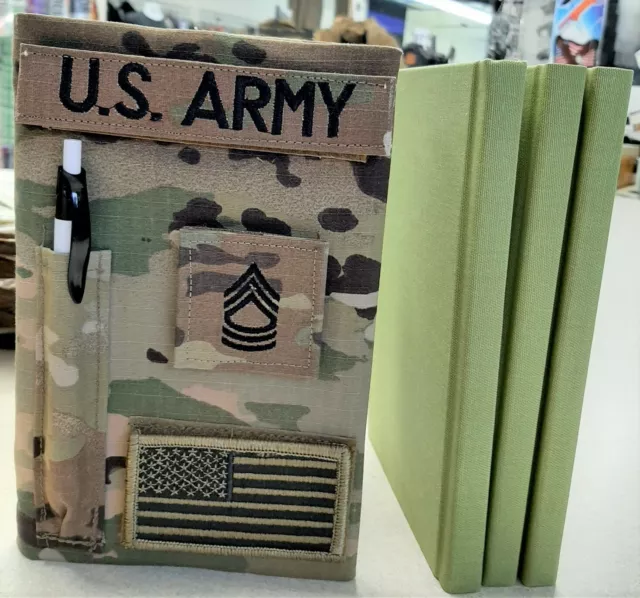 Journal Military Us Army, Air Force, Marine, Navy / Book Cover  (Great Gift!!!)