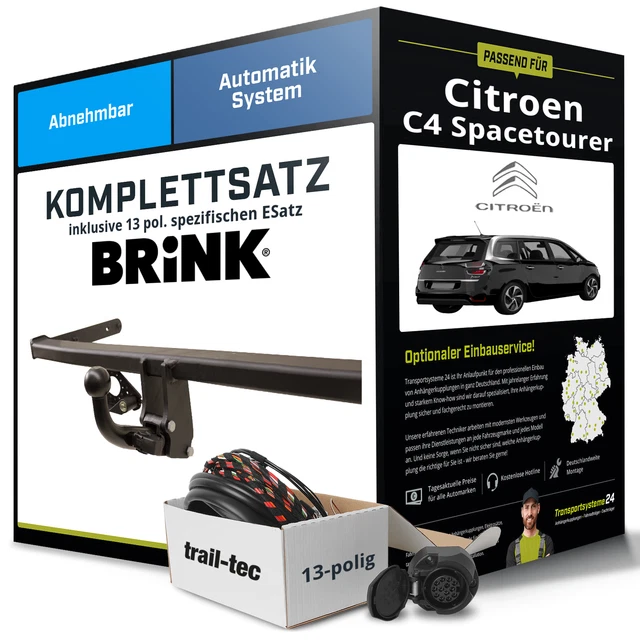 Stilvolle Abnehmbare Anhngerkupplung Brink Bildnull