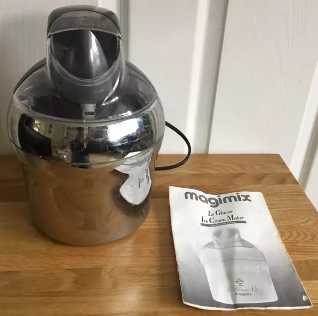 MAGIMIX LE GLACIER 1.1 Spindle Ice Cream Maker 11047 6.49 PicClick UK