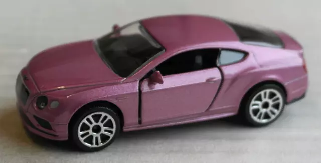 Majorette Bentley Continental GT V8 S fliedermetallic Auto Car Coupe PKW