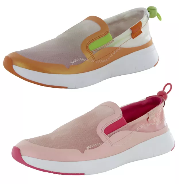 Fitflop Womens Brielle Translucent Slip On Sneaker Shoes