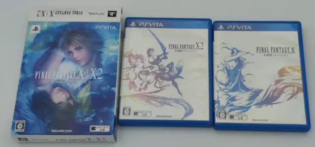 Final Fantasy X X-2 Hd Remaster Sony Playstation Vita 2014 Psvita Twin Pack 3