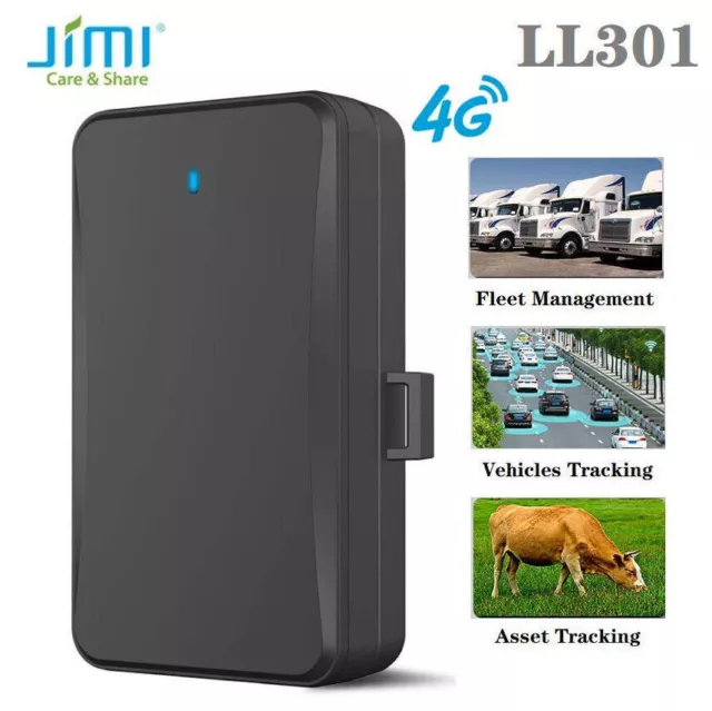 JIMI LL301 4G GPS Tracker Real-Time Tracking Voice Monitoring Locator For Cars