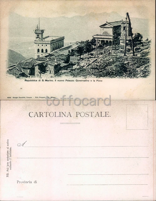 Repubblica Di San Marino-Palazzo Governativo E Pieve-C11-148