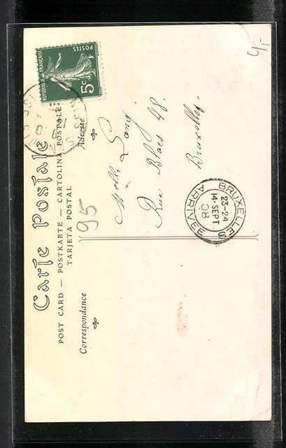 CPA Argenteuil, Le Moulin d'Orgemont 1908 2