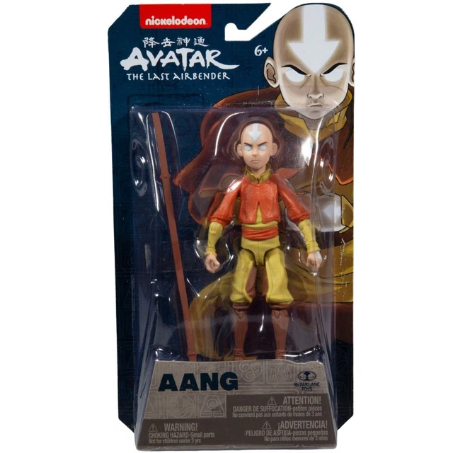 Figura Aang (Libro Uno) Da Avatar: The Last Airbender, 11,4 Cm, Con Bastone Ed Effetti D'aria, Articolata - 3