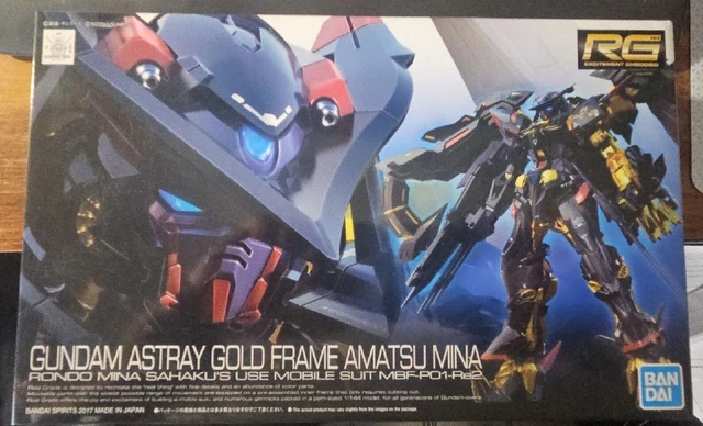 Mobile Suit Gundam SEED ASTRAY Gundam Astray Gold Frame Amatsu Mina RG NIB 