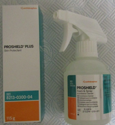 Proshield Combo Espuma y Spray 235 ml + Proshield Plus Skin Protecta 115 Crema (2