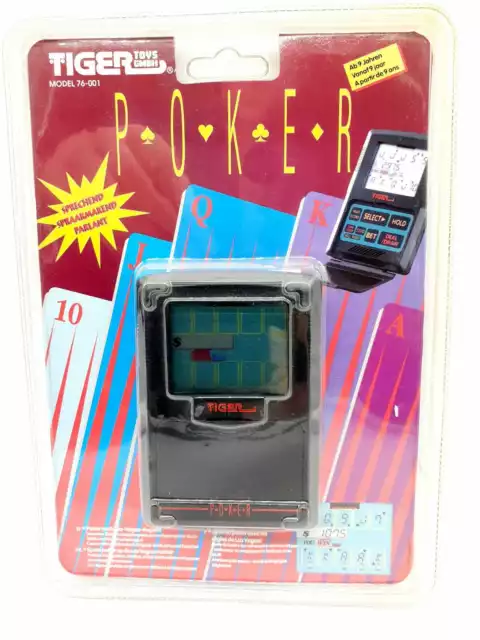 videogioco elettronico Poker tiger electronics 1994