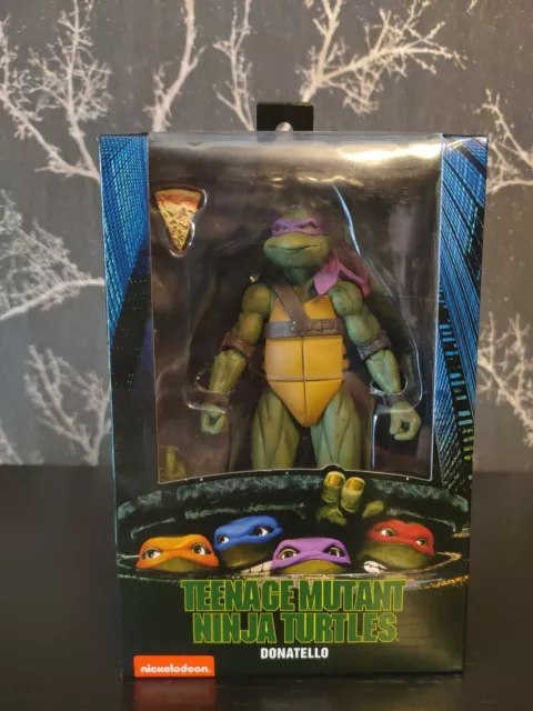 NECA Donatello 7 " Action Figure Teenage Mutant Ninja Turtles 1990 New Genuine