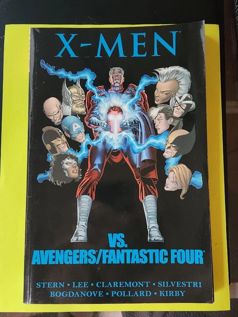 X-Men Vs Avengers Fantastic Four Trade Paperback tpb 2011 marvel claremont stan