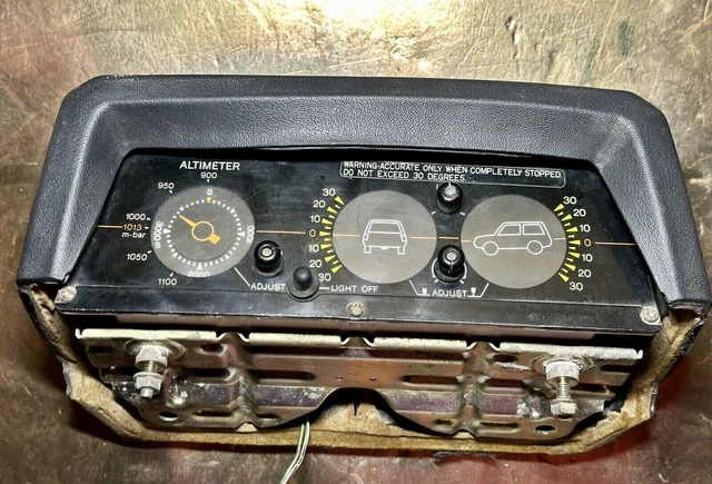 TOYOTA LAND CRUISER 70 Series 4Runner Altimeter Inclinometer OEM JDM £ ...
