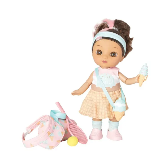 Madame Alexander 8" It's All Me! Tennis + Ice Cream Doll, Medium Skin Tone/Br...