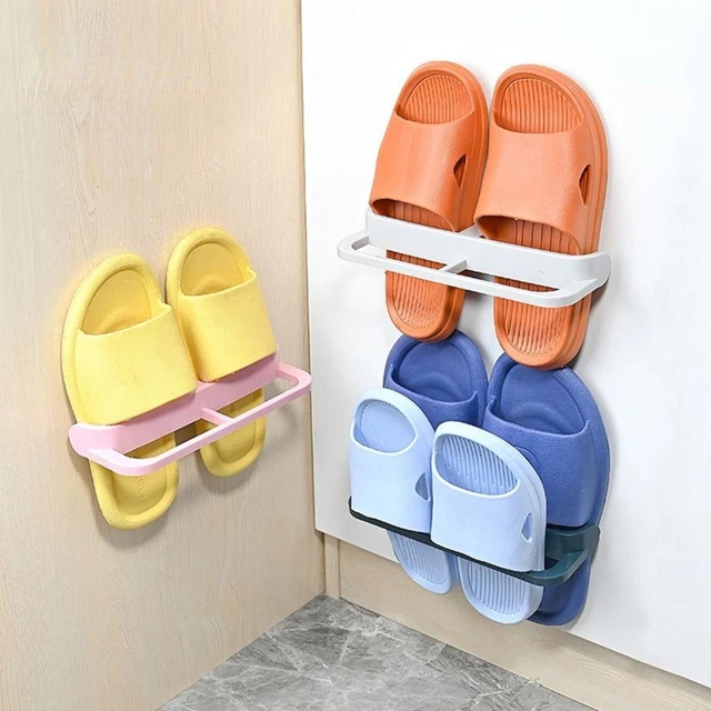 2pcs Space Saving Shoe Hanging Holder Plastic Shoe Organizer New Shoe Rack  Home