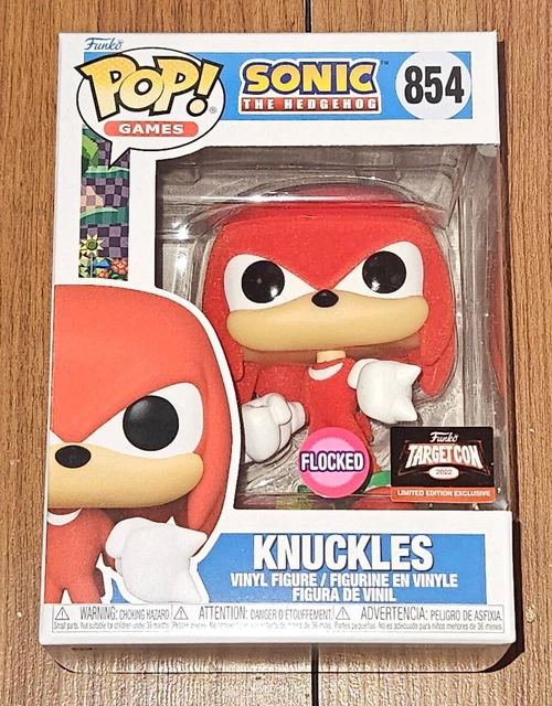 Peluche Funko Pop! Sonic - Knuckles The Echidna, 7 Pulgadas, Coleccionable Oficial, Ideal Para Regalo Y Decoración