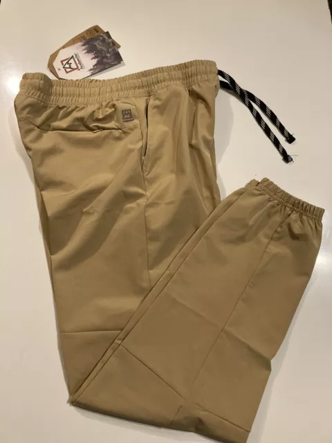 Avalanche Outdoor utility jogger pants Stretch Size Large 14/16 Khaki New