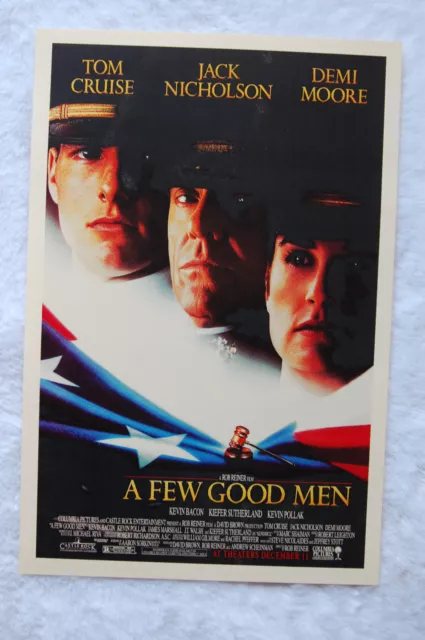 A Few Good Men Lobby Card Movie Poster Tom Cruise Jack Nicholson Demi Moore